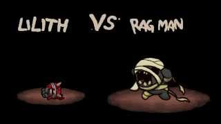 The Binding of Isaac Afterbirth quotRag Manquot boss fight [upl. by Idaline]