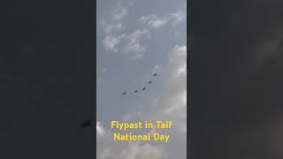 Flypast in Taif on Saudia National Day [upl. by Betthezel]