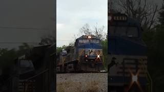 NS 4001 Surprise norfolksouthern train railfanning shorts [upl. by Ofloda]