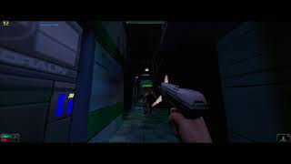 System Shock 2 3dfx Voodoo 5 5500 [upl. by Llenyl]