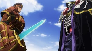 Overlord III Ainz vs Gazef Full Fight [upl. by Abie331]