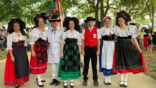 Alsatian Dancers of Texas  May Pole Dance [upl. by Hgierb633]