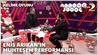 Enis Arıkanın muhteşem performansı  Kelime Oyunu [upl. by Ardnaxila]