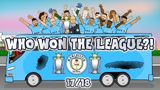 🏆WHO WON THE LEAGUE CITY CITY🏆 Man City  CHAMPIONS song 20172018 [upl. by Grewitz]