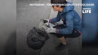 Courir et ramasser ses déchets dans son kilomètre le défi écolo du confinement [upl. by Brandy]