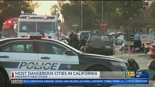 Bakersfield makes list of most dangerous cities in California reports [upl. by Joellyn]