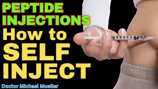 How to Self Inject Peptides like Semaglutide [upl. by Yorgen]