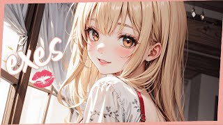 ♪ Nightcore  exes → Tate McRae Lyrics [upl. by Wallas]