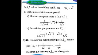 dérivation et étude des fonctions 2 bac SM Ex 47 et 48et 49 et 50 page 153 Almoufid [upl. by Berfield]