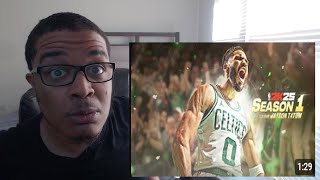 NBA 2K25  Season 1 Trailer REACTION [upl. by Leuamme]