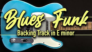 Blues Funk Backing Track in E minor SZBT 1057 [upl. by Artek792]