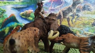 Woolly Mammoth VS Smilodon Pack [upl. by Nhguaval]