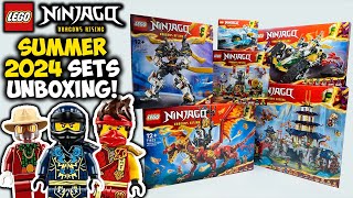 I got the NEW Summer 2024 Ninjago Sets EARLY  Unboxing [upl. by Durwood]