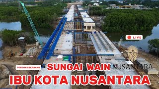 Progres Pembangunan TOL IKN SEGMEN 3A SUNGAI WAIN KM 18 hingga 24 IBU KOTA NUSANTARA 4 Desember 2024 [upl. by Hauck]