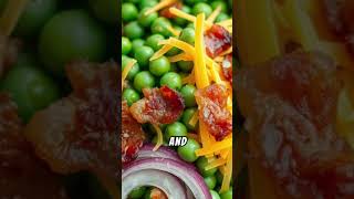 Quick amp Delicious Creamy Pea Salad Recipe in 60 Seconds [upl. by Nahgam24]