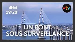 Le Pont de SaintNazaire sous haute surveillance [upl. by Ettelorahc676]