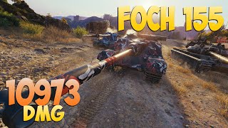 Foch 155  5 Kills 109K DMG  Material  World Of Tanks [upl. by Ardnuat202]