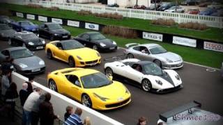 Supercar Line Up and Parade at Saywell International  Zonda CCX LP670SV 599GTO  LOTS MORE [upl. by Boiney]