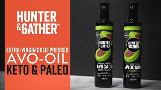 Hunter amp Gather ExtraVirgin Avocado Oil ColdPressed [upl. by Groome]