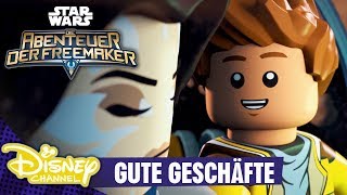 STAR WARS DIE ABENTEUER DER FREEMAKER  Clip Gute Geschäfte  Disney Channel [upl. by Nolyaw]