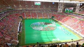 Cerimônia de Abertura da Copa das Confederações 2013 [upl. by Leiso]