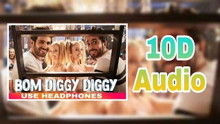 10D Songs  Bom Diggy Diggy  Bass Boosted  Zack Knight  Jasmin Walia  10D Songs Hindi [upl. by Chloras]