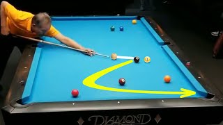 Greatest Shot in Pool History Complete [upl. by Lauree]