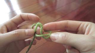 Learn to Knit Part 1 Casting On [upl. by Guillema]