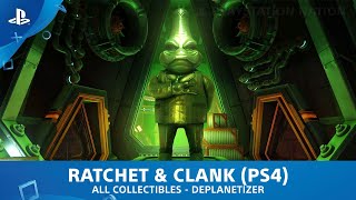 Ratchet amp Clank PS4  All Gold Bolts  Deplanetizer [upl. by Akkimat812]