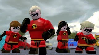 LEGO The Incredibles Part 1  The Underminer Incredibles 2 [upl. by Akirdnuhs319]