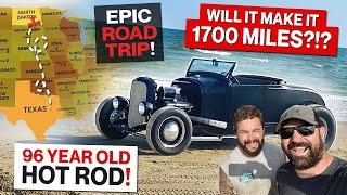 1928 Ford Roadster Epic 1700 Mile Road Trip Across the USA in a home built Model A Hot Rod [upl. by Brandea738]