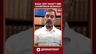 Rahul Gandhi Attacks SEBI Over Hindenburg Charge Against SEBI Chief  shorts rahulgandhi [upl. by Nirik]