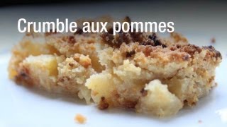 Recette du crumble aux pommes [upl. by Ramaj]