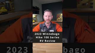 30 second review of a Winnebago Hike 100 Series travel trailer [upl. by Natie653]