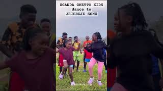 UGANDA GHETTO KIDS dance to Stonebwoy’s Jejereje trending song trending stonebwoy fypシ゚viral [upl. by Dadirac750]