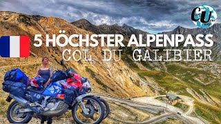 ALPENPASS Motorradtour Col du Galibier [upl. by Ahsiugal]