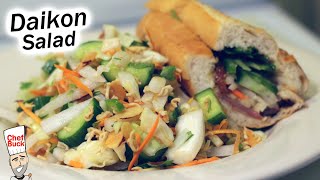 Best Daikon Salad  Daikon Radish Recipe [upl. by Dorsman]