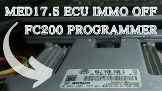 Med175 ECU Immo Off By FC200 Programmer [upl. by Neo]