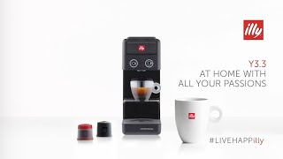 illy Y33 iperEspresso Capsule Espresso amp Coffee Machine [upl. by Katerine]