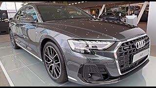 20222023 Audi A8 S Line  NEW FULL A8 Facelift REVIEW Interior Exterior Infotainment [upl. by Enaitsirhc108]