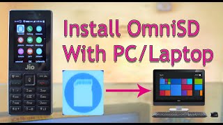 Install OmniSD In Jiophone With PcLaptop [upl. by Ferino592]