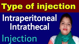 Intraperitoneal Injection human  IP Injection  Intrathecal Injection  Intraspinal Inj Hindi [upl. by Greerson]