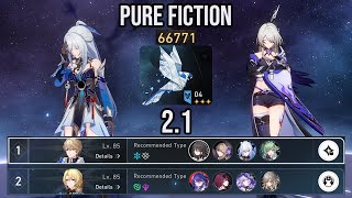 New Pure Fiction 4  Jingliu with Herta amp Acheron DPS with DoT Team  Honkai Star Rail 21 [upl. by Uhayile]