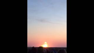 Antares rocket explosion on takeoff [upl. by Anaira914]