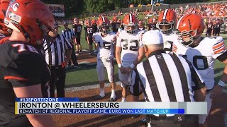 Wheelersburg hosts Ironton in rivalry rematch for season openers [upl. by Vitoria]