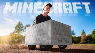 I Built a Minecraft Cart In Real Life [upl. by Schroder724]