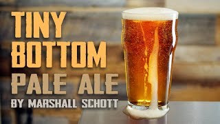 Tiny Bottom Pale Ale  Brulosophy Homebrew Recipe [upl. by Alrats]