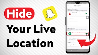 How To Hide Your Live Location In Snapchat  Full Guide [upl. by Khanna86]