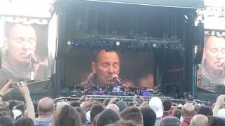 Apertura concerto Bruce Springsteen al Circo Massimo Roma 16072016 [upl. by Farand]