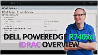 Dell PowerEdge R740xd Server  iDRAC9 Upgrade  iDRAC Express to Enterprise License  Web Interface [upl. by Osman117]